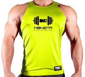 Muscle Fit Sleeveless Gym Vest Elastic Training Shirt