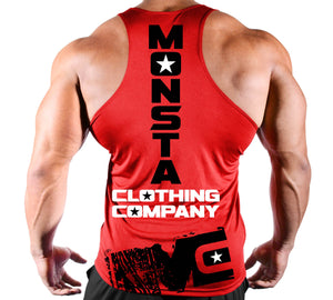 Muscle Fit Sleeveless Gym Vest Elastic Training Shirt