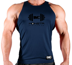 Muscle Fit Sleeveless Gym Vest Elastic Training Shirt