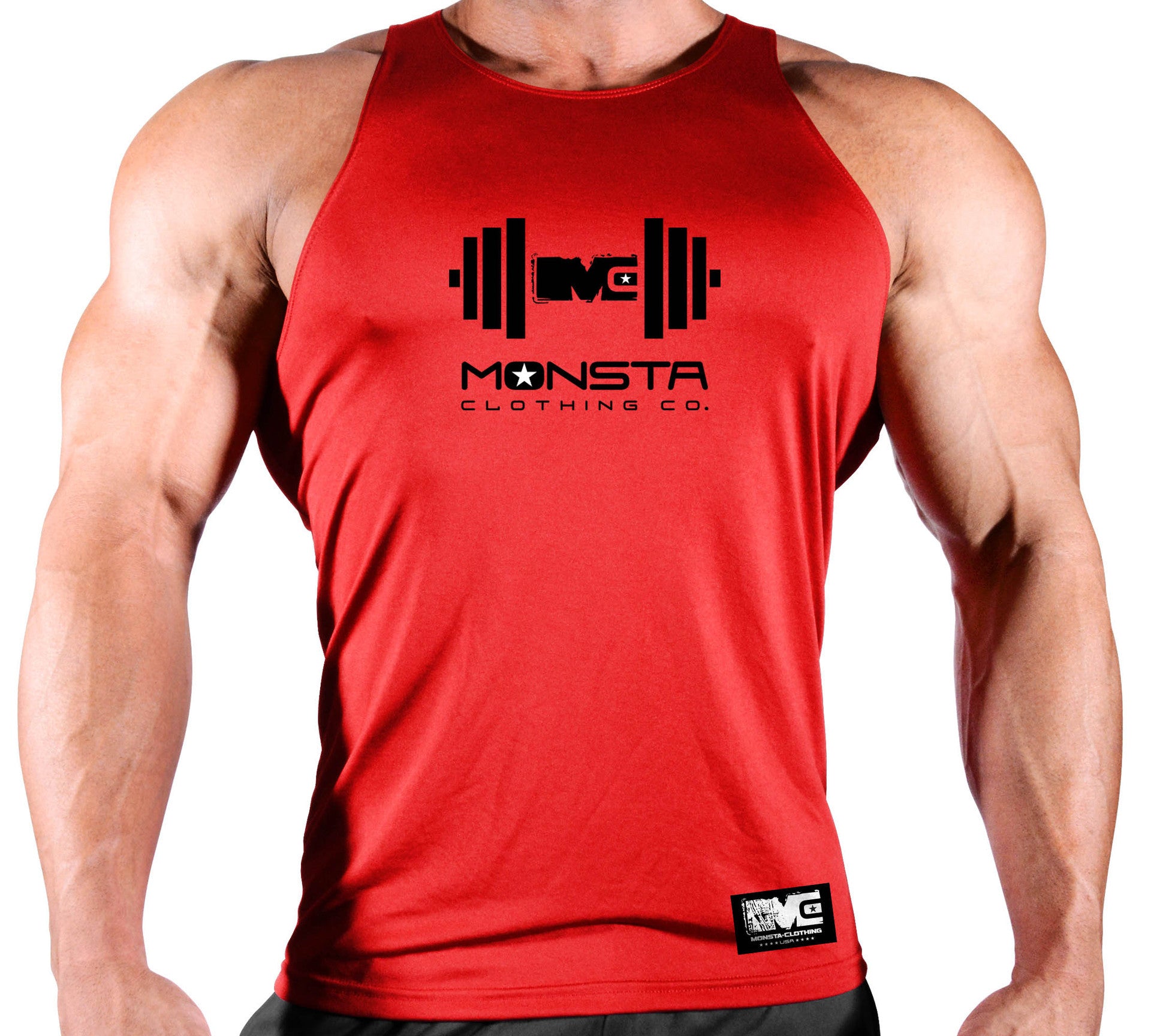 Muscle Fit Sleeveless Gym Vest Elastic Training Shirt