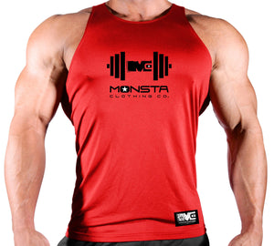 Muscle Fit Sleeveless Gym Vest Elastic Training Shirt