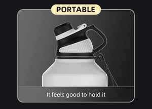 Large Capacity Fitness Water Bottle Leak-Proof & Stylish
