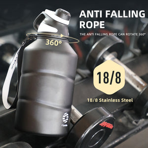 Large Capacity Fitness Water Bottle Leak-Proof & Stylish