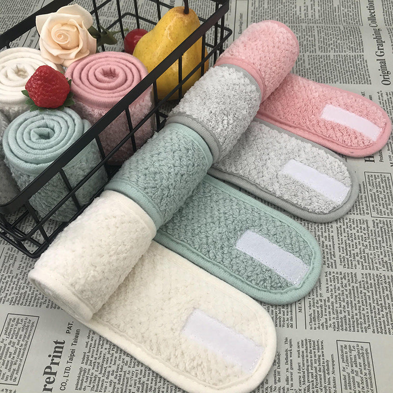 Headband Towels Velcro Fitness Sweatbands (5-Pack)