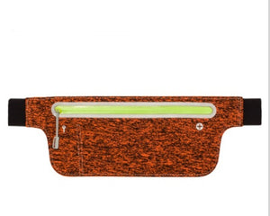 Fitness Waist Pouch Zippered Jogging & Phone Belt