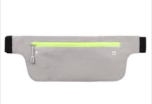 Fitness Waist Pouch Zippered Jogging & Phone Belt