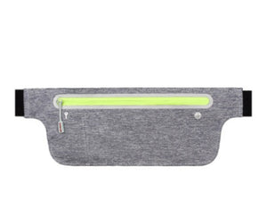 Fitness Waist Pouch Zippered Jogging & Phone Belt