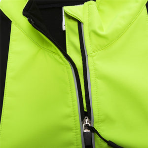 Men’s Thermal Softshell Cycling Jacket Windproof & Breathable