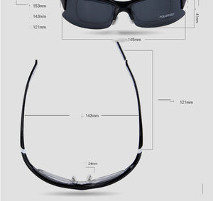 Sports Sunglasses Polarized UV-Protective Training Shades