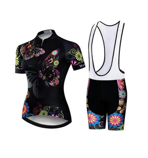 Women’s Floral Cycling Set