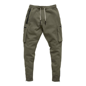 Men’s Faux Leather Pants Slim Fit Shiny Street Look