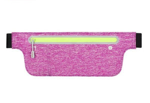 Fitness Waist Pouch Zippered Jogging & Phone Belt