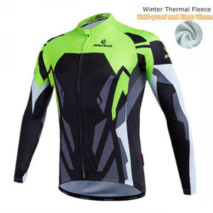 Men’s Thermal Fleece Winter Cycling Jacket Windproof & Breathable
