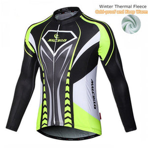 Men’s Thermal Fleece Winter Cycling Jacket Windproof & Breathable