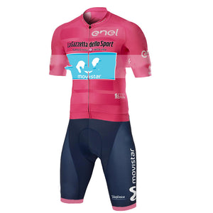 Pro Cycling Suit Rainbow Blue Edition
